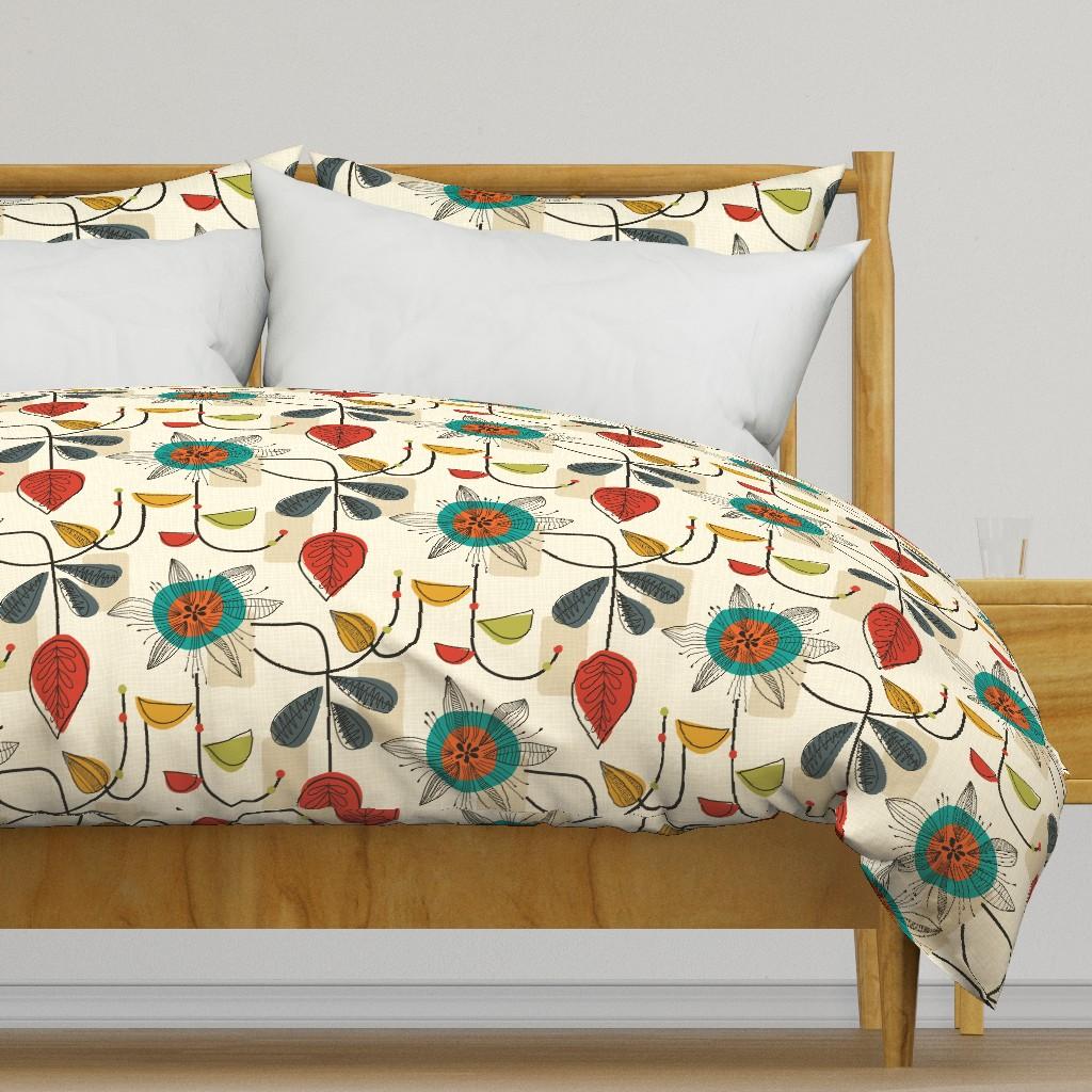 Duvet Covers |   1950’s Mid Century Modern Duvet Cover Bedding Duvet Covers