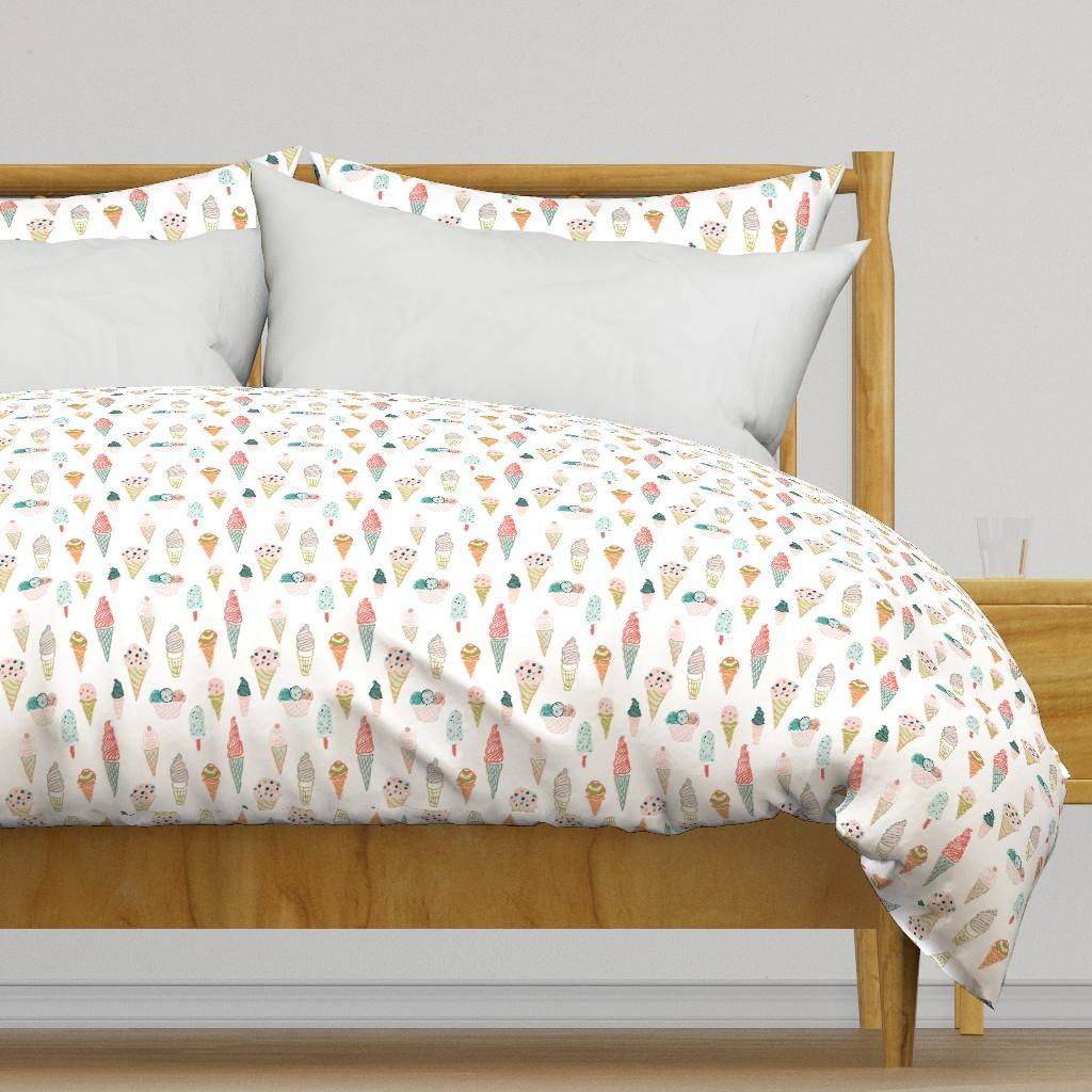 Duvet Covers |   Ice-Cream-Cone 6×6 Duvet Cover Bedding Duvet Covers