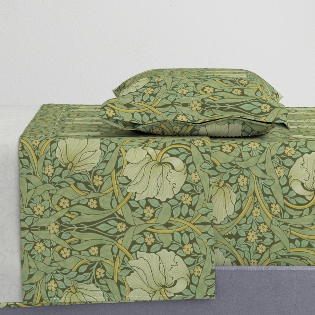 Sheet Sets |   William Morris ~ Antiqued Pimpernel ~ Original Sheet Set Bedding Sheet Sets